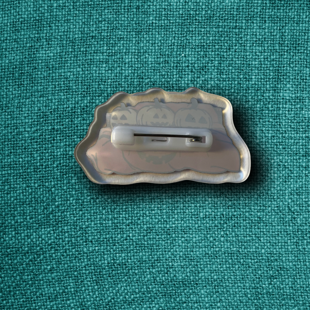 Kürbis Bett - Acryl pin