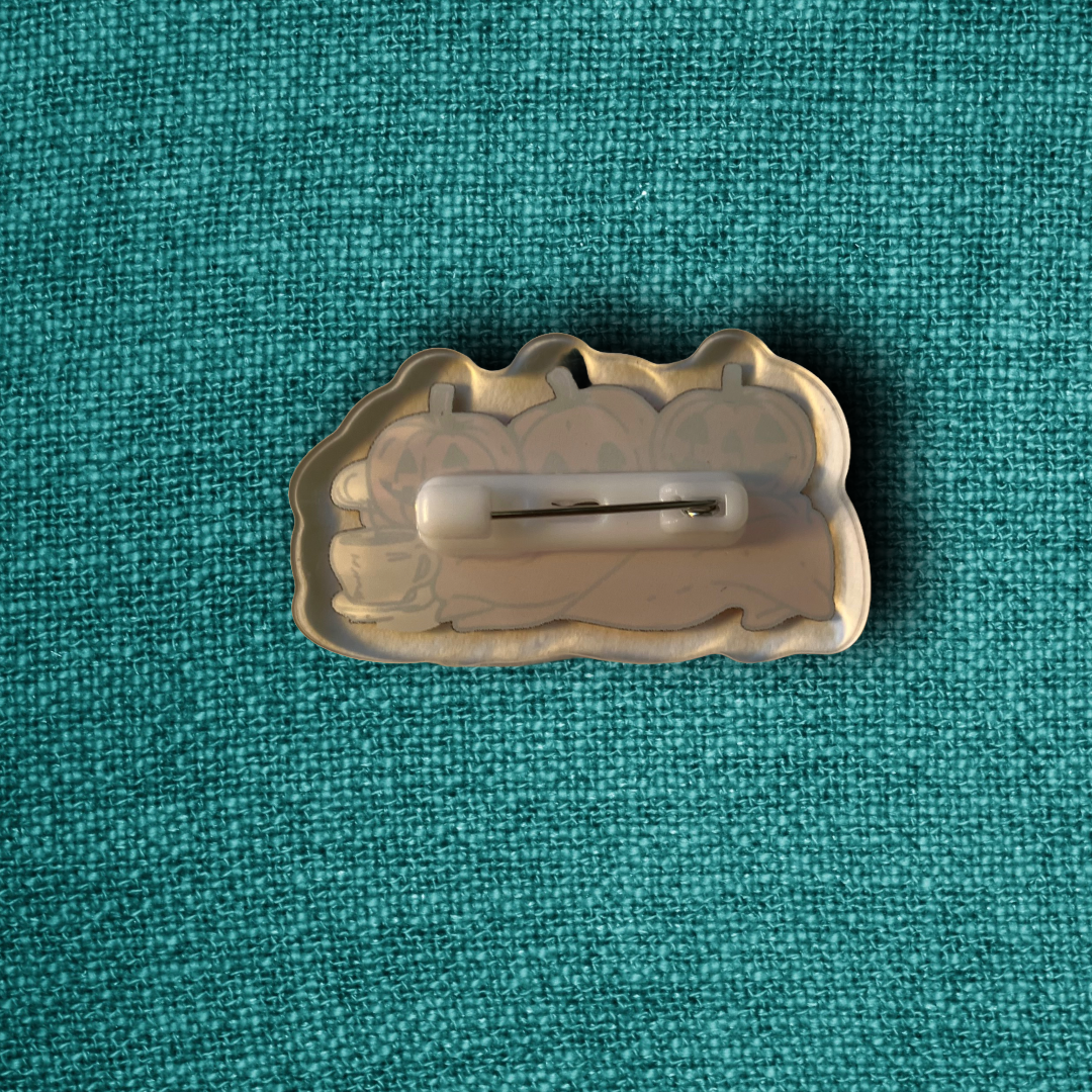 Sofa Kürbisse - Acryl Pin