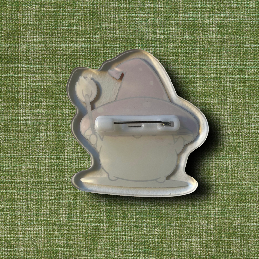 Zauberer Pilz - Acryl Pin